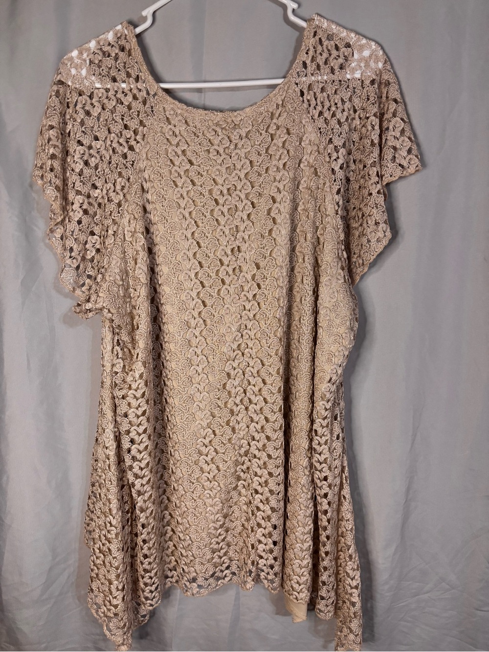Crochet Overlay Top - Picture 6 of 6
